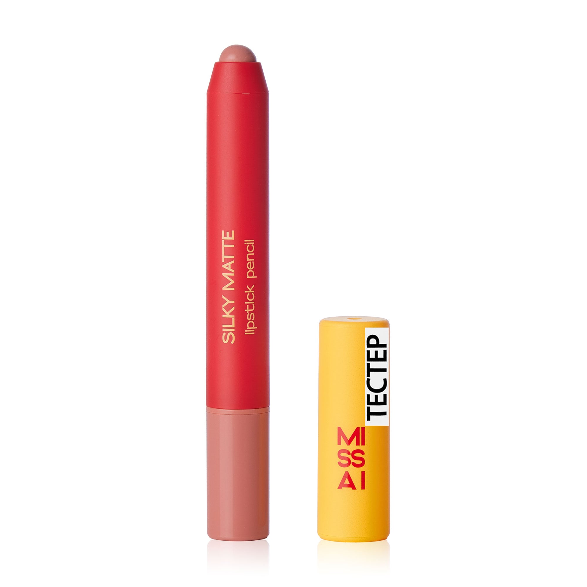 Помада-олівець для губ Missai Silky Matte Lipstick Pencil тон 01, 1 г (Тестер)